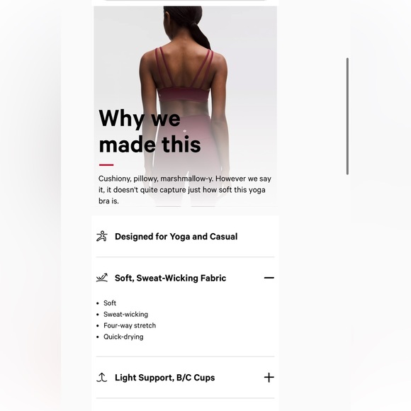 🆕 New color! Lululemon Like a Cloud Bra - Picture 6 of 16